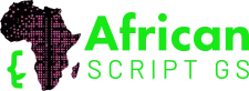African Script logo
