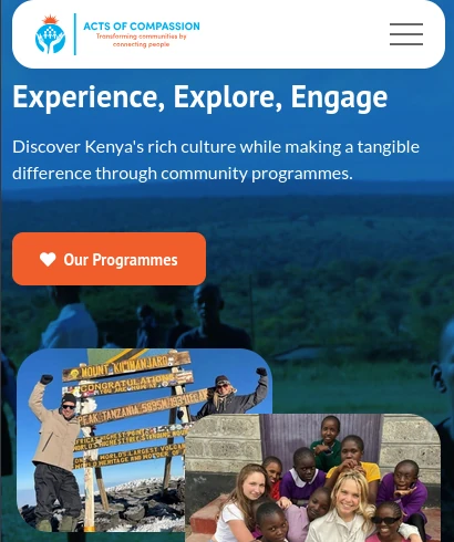 Acts Of Compassion Foundation - African Script client project