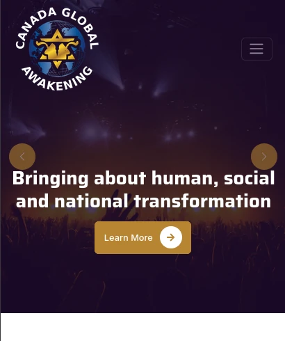 Global Awakening Canada - African Script client project