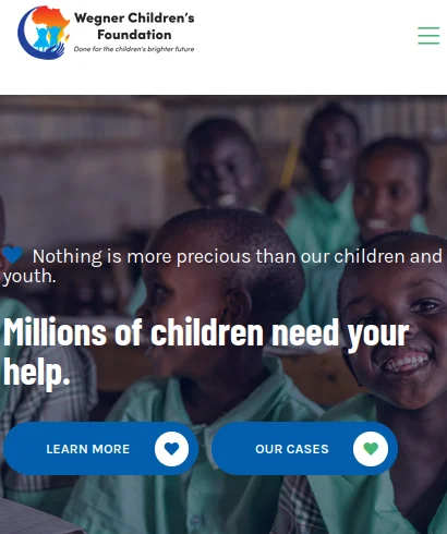 Wegner Foundation - African Script client project